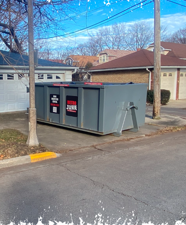 Metro Junk Removal Company Mini Dumpster